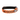 White background with an orange Dexil collar with the word 'No Dogs' stitched in black.