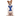 Jack Russell terrier wearing a Dexil blue dog vest harness with 'Training' embroidered on the chest. 