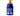 White background with a back view of a blue bottle of Douxo Ultra-safe Detangling Shampoo with orange pump. 