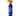 White background with a back view of a blue bottle of Douxo Ultra-safe Detangling Spray with an orange spray pump. 