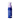 White background with a  back view of a blue bottle of Douxo Ultra-safe Leave-on Mousse with a purple pump. 