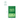 White background with a green Earth Rated Grab & Go Poo bag with measurements indicating height of 13" and width 8", above is a symbol of a roll with text 'Long-lasting bulk format'. 