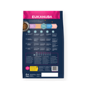 Eukanuba Small Adult Dry Food Fresh Chicken back on white background