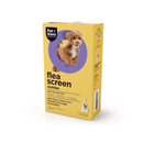 Pet Shield flea screen combo packaging for small dogs on a white background