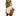 Large orange, brown and white fox dog toy attached to a green cardboard backing with white text 'Forest Friends Frankie Fox' and smaller text saying 'Plush squeaky dog toy'