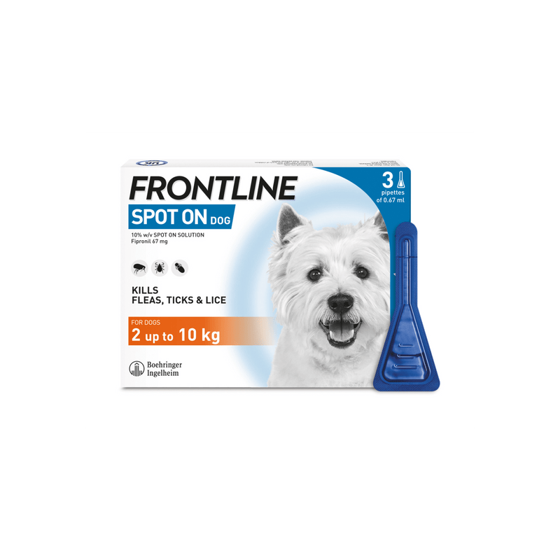 Frontline Spot On Flea And Tick Control For Dogs Pip