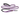White background with a purple Halti Active Lead with black bungee centre and clip on the end.