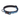White background with a Halti Blue Comfort Collar with a black plastic buckle and loop. 