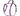 White background with a purple Halti Walking Harness with a metal clips and loops.