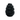 A black Grrrelli Tough Dog Toy textured rubber dog toy, isolated on a white background.