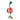 A colourful Apple shaped Happy Pet plush tugger Hungry Caterpillar toy with a rope attachment and a Hungry Caterpillar dangling from the end of the rope. 
