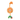 A colourful Orange shaped Happy Pet plush tugger Hungry Caterpillar toy with a rope attachment and a Hungry Caterpillar dangling from the end of the rope. 