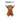 White background with a Happy Pet brown highland Cow with a fluffy body and head with horns and stitched features, with measurements showing height of 36cm and width 21cm.