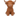 White background with a Happy Pet brown highland Cow with a fluffy body and head with horns and stitched features.
