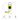 White background with a blue and yellow large Happy Pet Bob Minion dog toy with tug ropes at the top and bottom, with measurements showing size of height 43cm and width 15cm.