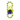 White background with a blue and yellow Happy Pet Minion dog toy with tug ropes at the top and bottom.