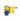 A yellow Minion plush toy and a yellow banana-shaped cat toy, both with small yellow tags reading 'minions', shown on a plain white background.