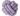 White background with an purple rope ball. 