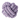 White background with an purple rope ball. 