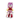 A plush dog toy of Amy Rose from Sonic the Hedgehog, featuring her classic pink body, cream-colored face and belly, white gloves, and red-and-white striped shoes, set against a plain white background.