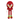 A jumbo plush dog toy of Knuckles the Echidna, featuring his classic red body, cream-colored face, white gloves, and red-and-yellow shoes, set against a plain white background.