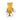 A back view of plush dog toy of Tails from Sonic the Hedgehog, featuring his classic yellow body, with the two tails on the back, white gloves, and red-and-white striped shoes, set against a plain white background.
