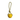 White background with a single yellow Hem & Boo TPR ball attached to a rope.