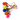 White background with a five Hem & Boo TPR balls attached to a ropes, in different colours: Red, Yellow, Blue, Orange and Pink.