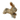 White background with a brown Hemmo and Co. Country Rabbit plush dog toy with stitch eye details.