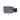 Grey Henry Wag easy-roll travel pet bed with its black bag attached laid out with measurements on either side of the grey mat indicting width 90cm, height 65cm and measurements around the black bag width 28cm. height 35mm. 