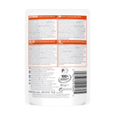 Back view of Hills wet cat food pouch on a white background.