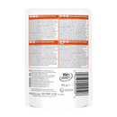 Back view of Hills wet cat food pouch on a white background.