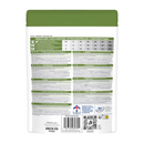 Back view of bag of Hills Healthy Weight dog treats packaged in a white bag on white background.  