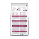 Back view of bag of Hills Prescription Diet i/d Stress Mini dry food packaged in a white bag on white background.