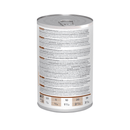 Back view of Hills Prescription Kidney Care Adult dog food tin on a white background. 