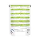 Back view of Hills Prescription Metabolic Chicken wet food pouch on a white background. 