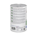 Back view of Hills Prescription R/D Weight Loss Adult dog food tin on a white background.