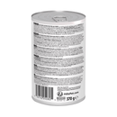 Back view of Hills Science Plan wet dog food tin on a white background. 