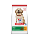 Hills Science Plan Large Puppy Dry Dog Food Chicken on white background