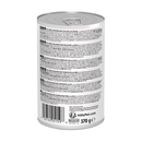 Back view of Hills Science Plan wet dog food tin on a white background. 