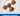 Four dog kibbles pictured in a circle with text below 'Kibble size approx. 12x12mm' and a blue banner with white text 'Great Taste'. 