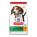 Hills Science Plan Medium Puppy Dry Dog Food Chicken on white background