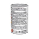 Back view of Hills Science Plan wet dog food tin on a white background. 