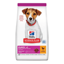 Hills Science Plan Small Puppy Dry Dog Food Chicken on white background