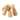 A House of Paws Big Paw Rabbit plush dog toy in a cream colour, featuring a black stitched nose and eyes, and pink inner ears, photographed against a solid white background.