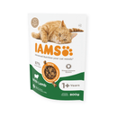 IAMS Dry Adult Cat Food Lamb 800g on white background