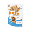 IAMS Dry Adult Cat Food Ocean Fish 800g angled on white background