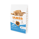 IAMS Dry Adult Cat Food Ocean Fish 10kg on white background