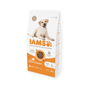 IAMS Dry Adult Dog Food Fresh Chicken (Large Breed) 2kg on white background