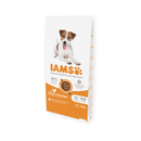 IAMS Dry Adult Dog Food Fresh Chicken (Small/Medium Breed) 12kg on white background